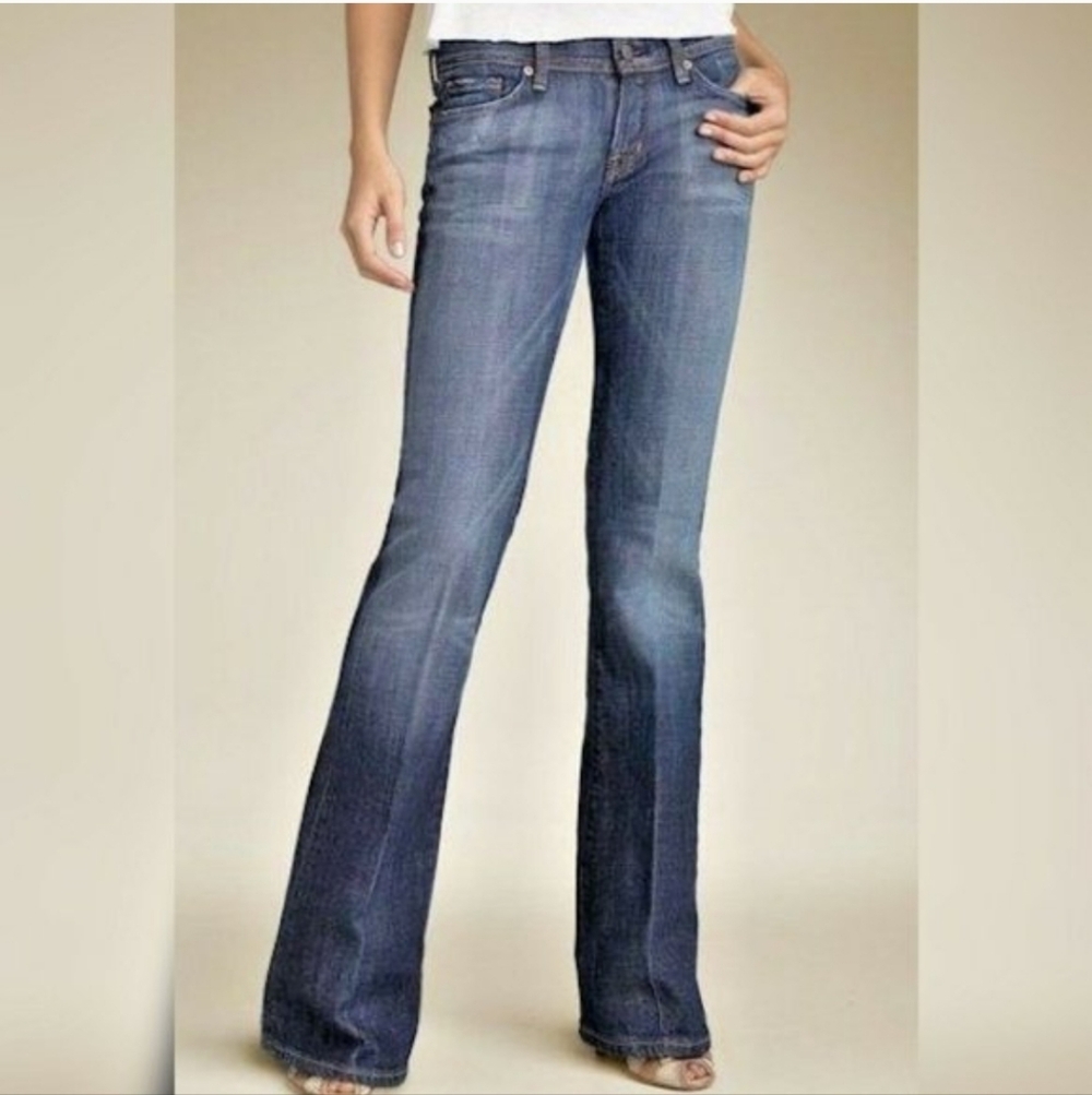 Citizens Of Humanity Y2K Ingrid #002 Low Waist Flare Medium Wash Jeans Size 29